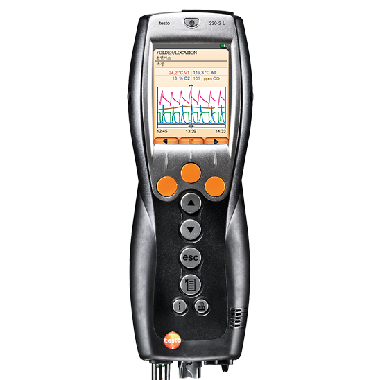 연소가스 분석기 testo 330-2LL