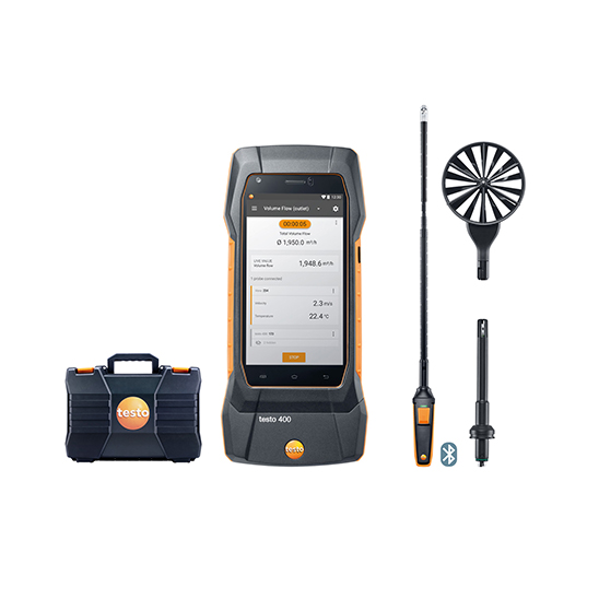 testo 400 16mm 베인 측정 세트